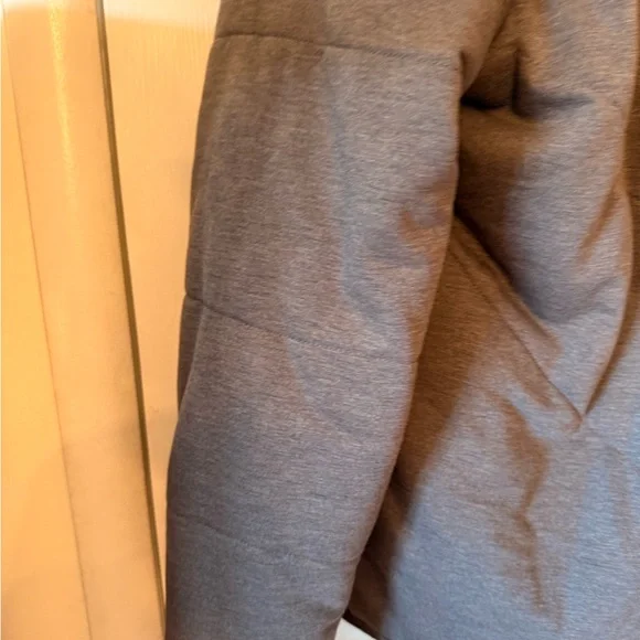 Three Dots Charcoal Puffer Jacket - Picture 5 of 5